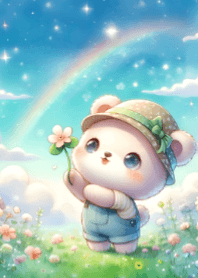 Cute Bear and Beautiful Nature V.3