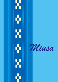 Minsa desing(Blue)