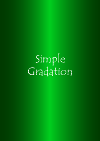 Simple Gradation -GlossyGreen 17-