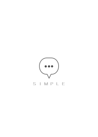 SIMPLE(white gray)V.1613b