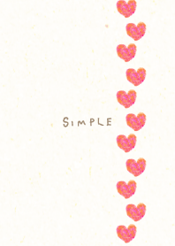 Heart watercolor stylish28 from Japan