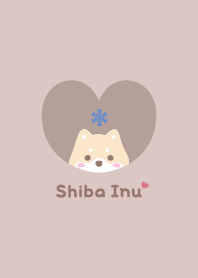 Shiba Inu2 Crystal - brown
