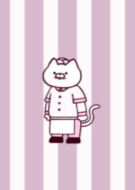 Waiter cat.(dusty colors09)