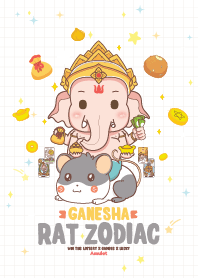 Ganesha & Rat Zodiac + Fortune