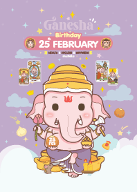 Ganesha x February 25 Birthday