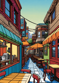 Cozy Coffee shop d43201