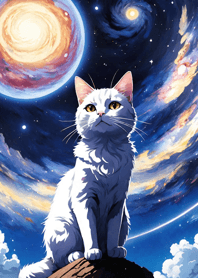 Night Moon Star Cat 36cb15