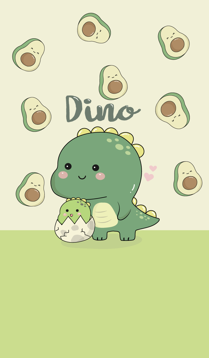 Dino Love Avocado!
