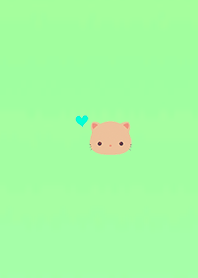 Happiness cat heart 10005