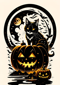 浮世絵万聖節猫 830498