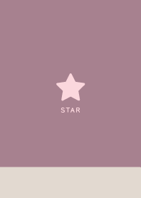 Lucky Star - Beige&Pink - Ash Pink