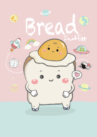 ขนมปังน่ารักกับไข่ดาวมุ้งมิ้ง