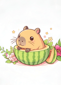 幸せのかわいいカピバラ 20