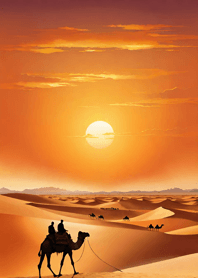 Desert sunset   D49B4c