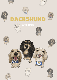 dachshund2 / beige