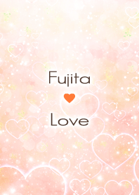 Fujita Love Heart name Orange