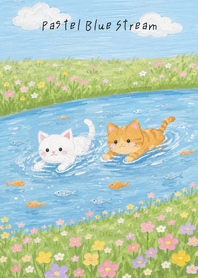 Pastel Blue Stream