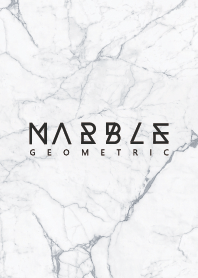 MARBLE(GEOMETRIC)#white JP