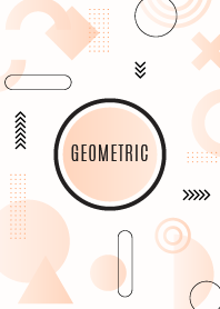 Geometric Gradient Orange
