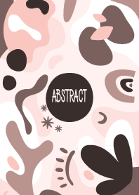 Abstract Shapes Woody Brown