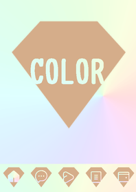 beige color rainbow Z12