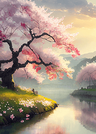 Beautiful real scenery(Spring-448)
