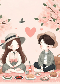 pink sakura blossom with you  JP27