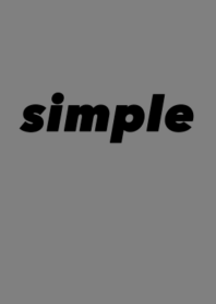 simple logo#black gray