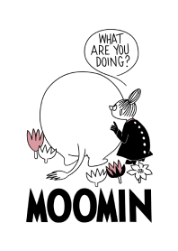 Moomin＆Little My（圓滾滾屁屁篇）