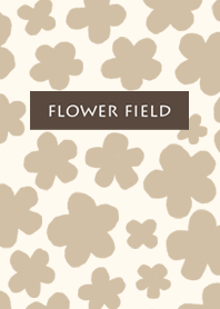 flower field-brown