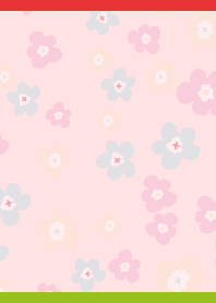 Northern Flowers8 on red