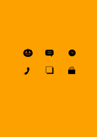 Orange&Black Halloween color