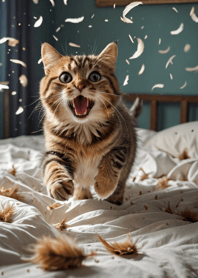 Cats run wild #GQWG81.