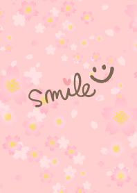 Smile cherry Blossoms - pink11-