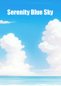 Serenity Blue Sky