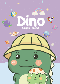 Dino Cutie Galaxy Violet