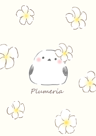 Shimaenaga&Plumeria:beige