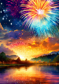 Beautiful Fireworks Theme#2140