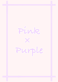 Simple Pink×Purple-Pink
