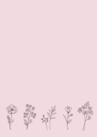 おとな　可愛い Flower / ぴんく