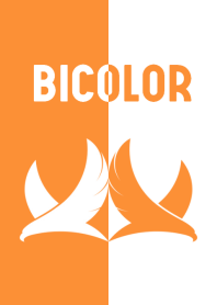 BICOLOR [Eagle] Orange&White 163