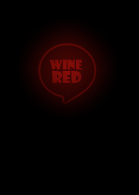 Wine Red Neon Theme Ver.4
