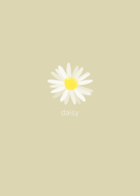 SIMPLE FLOWER - daisy / beige -
