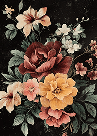vintage flora flower