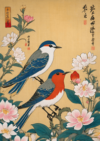 浮世絵 -鳥 8F2Dc9