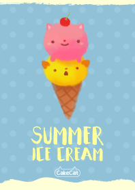 夏季貓淇淋♪
