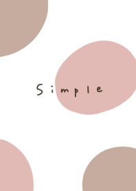 Beige x pink beige. Adult.