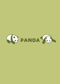 Tema Panda Raksasa Sederhana[hijau lumut