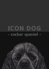 ICON DOG - Cocker Spaniel - BLACK/05