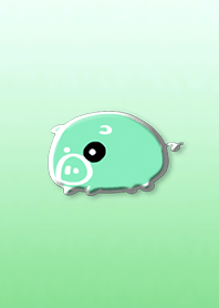 Butch pig green blue